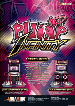 Pump It Up Infinity's background