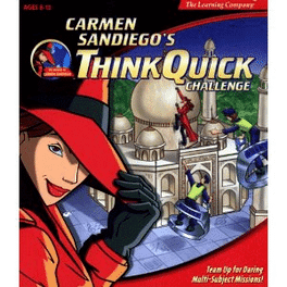 Carmen Sandiego's Think Quick Challenge's background