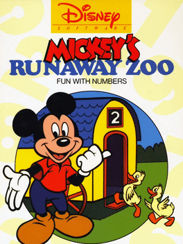 Mickey's Runaway Zoo's background