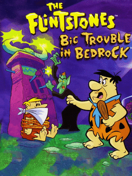 The Flintstones: Big Trouble in Bedrock's background