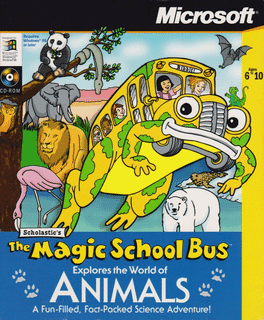 The Magic School Bus Explores the World of Animals's background