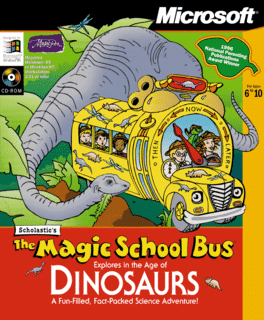 The Magic School Bus Explores in the Age of Dinosaurs's background