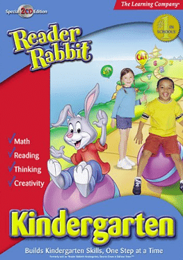 Reader Rabbit Kindergarten: Bounce Down in Balloon Town's background