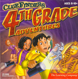 The ClueFinders 4th Grade Adventures: Puzzle of the Pyramid's background