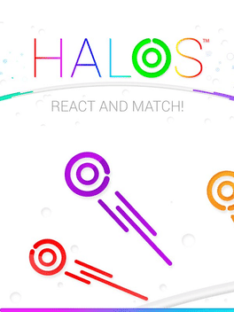 Halos: React and Match Arcade Game's background