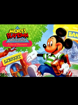 Mickey's Playtown Adventure: A Day of Discovery!'s background