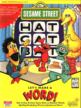 Sesame Street: Lets Make a Word!'s background