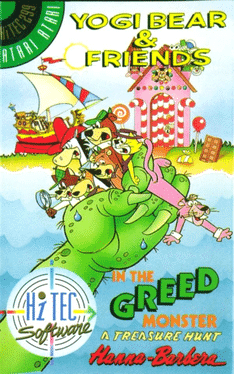 Yogi Bear and Friends in the Greed Monster's background