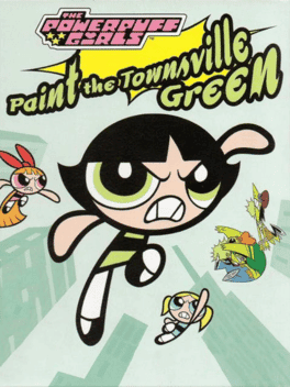 Powerpuff Girls: Paint the Townsville Green's background