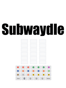 Subwaydle's background