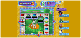 Mario Party 4's background