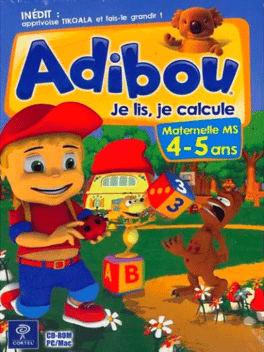 Adibou: Je lis, je calcule 4-5 ans's background