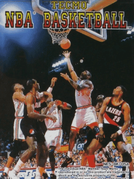 Tecmo NBA Basketball's background