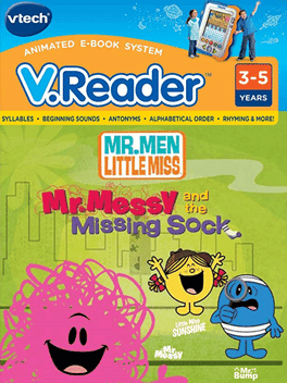 Mr. Men & Little Miss: Mr. Messy and the Missing Sock's background