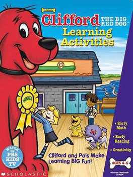 Clifford the Big Red Dog: Learning Activities's background