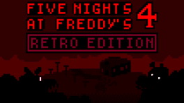 FNaF 4 Retro Edition's background