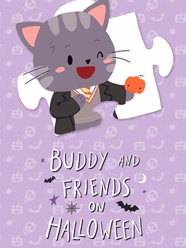 Buddy and Friends on Halloween's background
