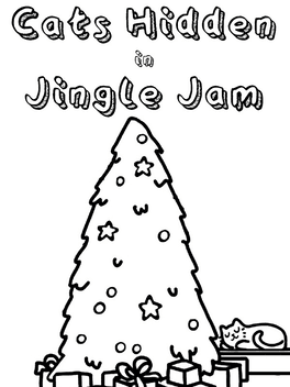 Cats Hidden in Jingle Jam's background