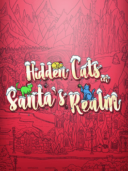 Hidden Cats in Santa's Realm's background