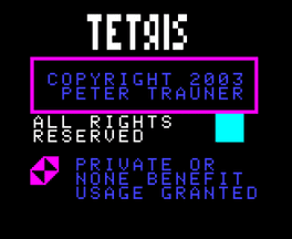 Tetris's background