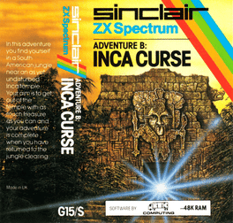 Adventure B: Inca Curse's background