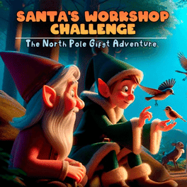 Santa's Workshop Challenge: The North Pole Gift Adventure's background