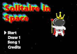 Solitaire In Space's background