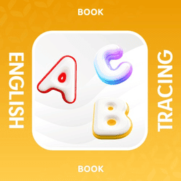 English Tracing Book's background