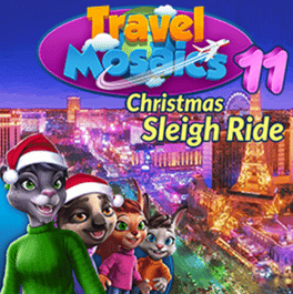 Travel Mosaics 11: Christmas Sleigh Ride's background