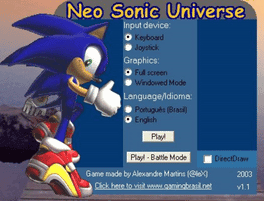 Neo Sonic Universe's background