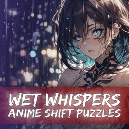 Wet Whispers: Anime Shift Puzzles's background