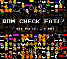 ROM Check Fail's background
