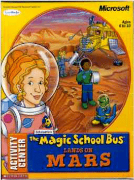 Magic School Bus Lands on Mars's background