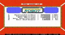 The Game of Robot's background