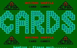 Amstrad Shuffle Card Games's background