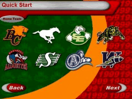 CFL Football '99's background