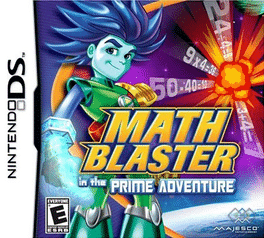 Math Blaster in the Prime Adventure's background