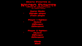 Death Fighter 2: Necro Fighter's background