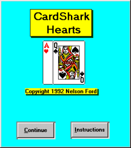 CardShark Hearts's background