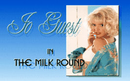 Jo Guest in the Milk Round's background