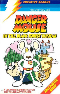 Danger Mouse in the Black Forest Chateau's background