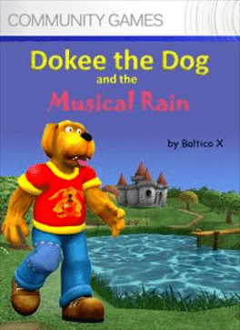 Dokee the Dog and the Musical Rain's background