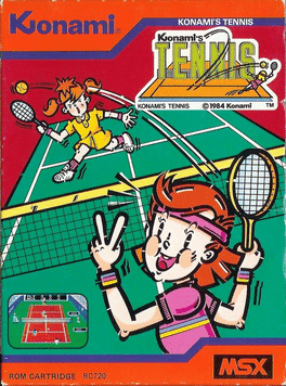 Konami's Tennis's background