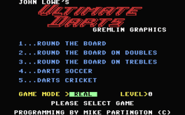John Lowe's Ultimate Darts's background