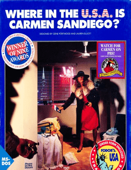 Where in the USA is Carmen Sandiego? (Enhanced)'s background