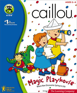 Caillou: Magic Playhouse's background