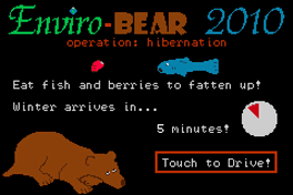 Enviro-Bear 2010's background