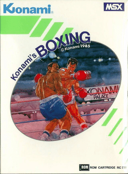 Konami's Boxing's background