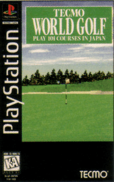 Tecmo World Golf's background