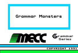 Grammar Monsters's background